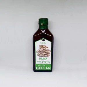 Elixír Hliva, med, propolis a bylinky 200ml