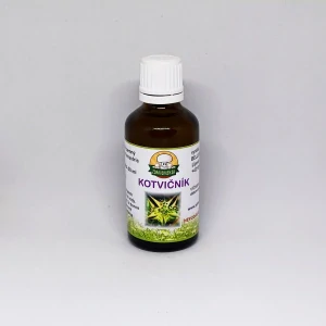 Kotvičník zemný - byľ a listy