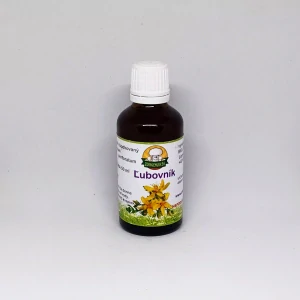 Ľubovník bodkovaný -  kvet a list