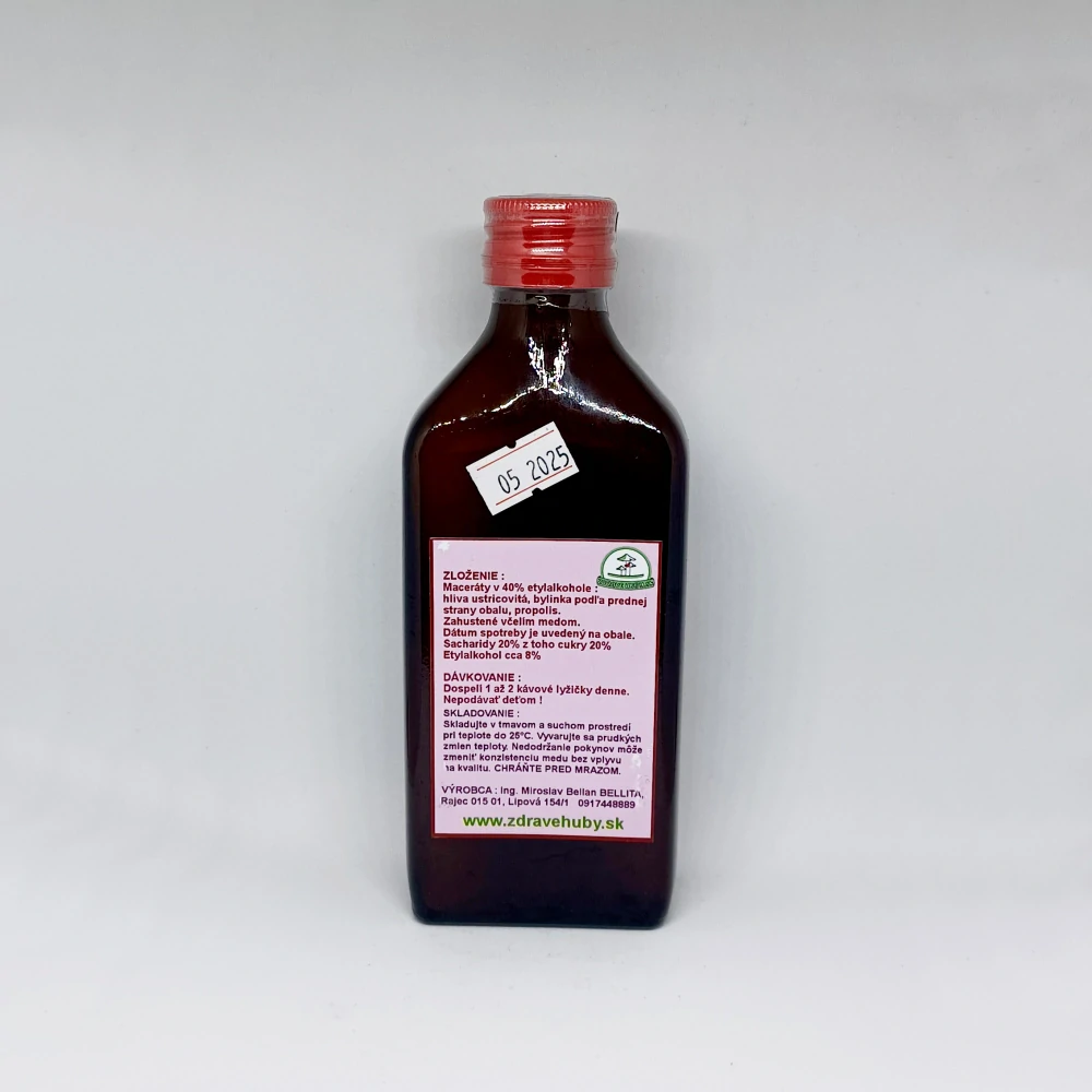 Elixír Rakytník s hlivou 200ml