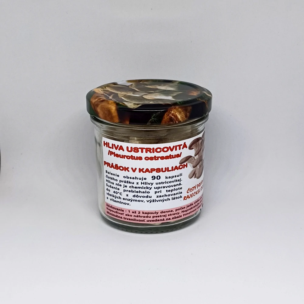 Hliva ustricovitá kapsuly 90 ks