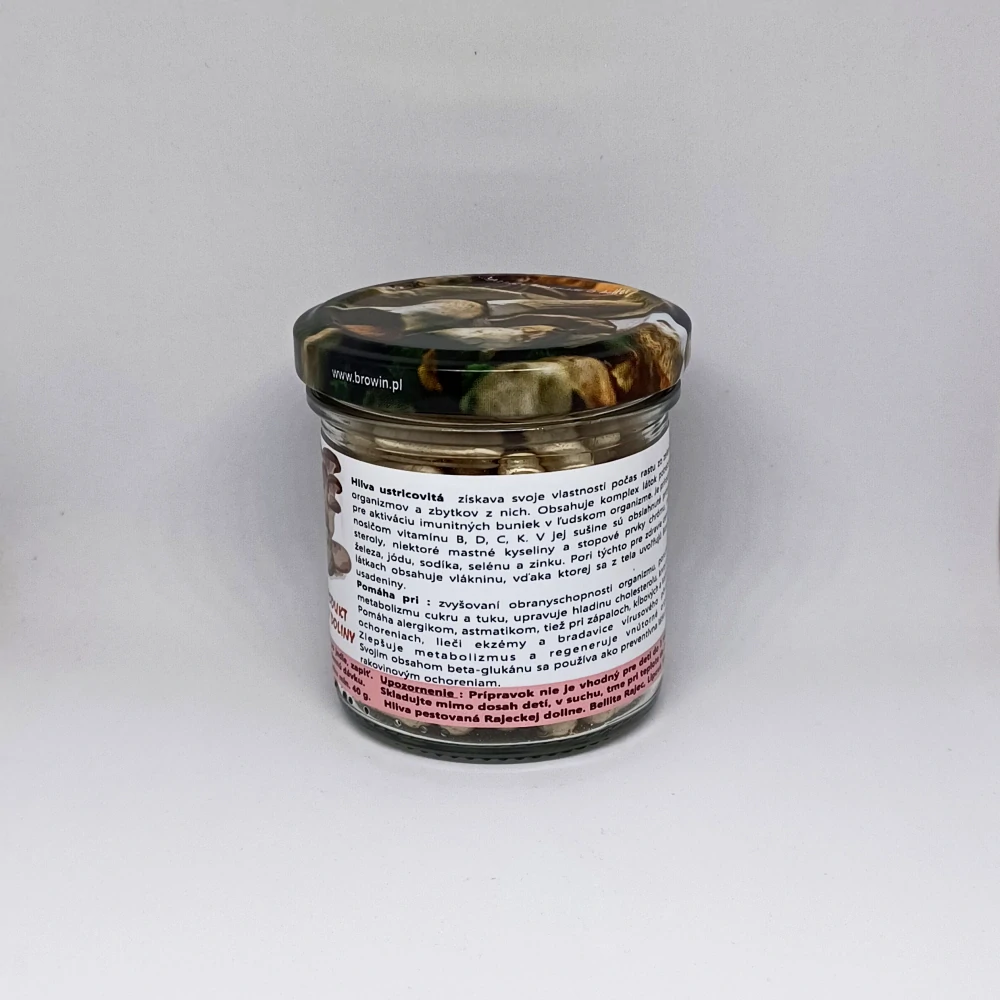 Hliva ustricovitá kapsuly 90 ks