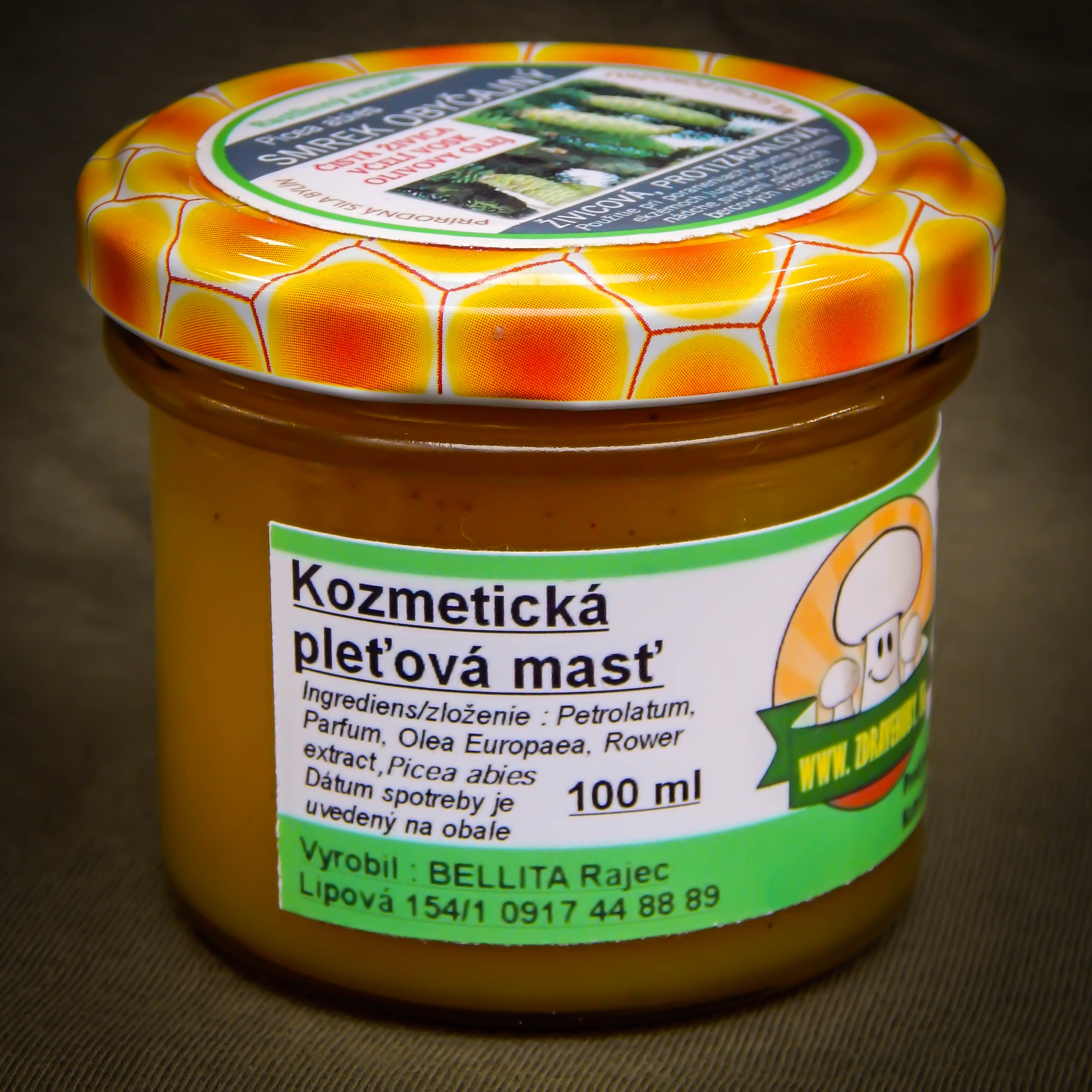 Smreková masť s olivovým olejom
