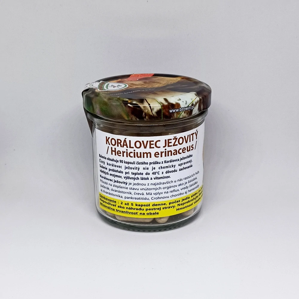 Koralovec ježovitý kapsuly 90 ks