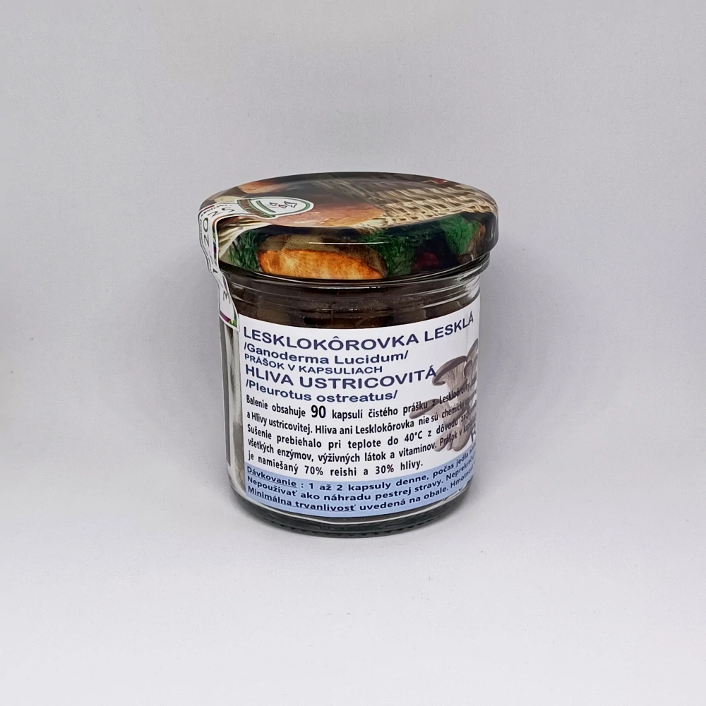 Reishi lesklokôrka kapsuly 90 ks