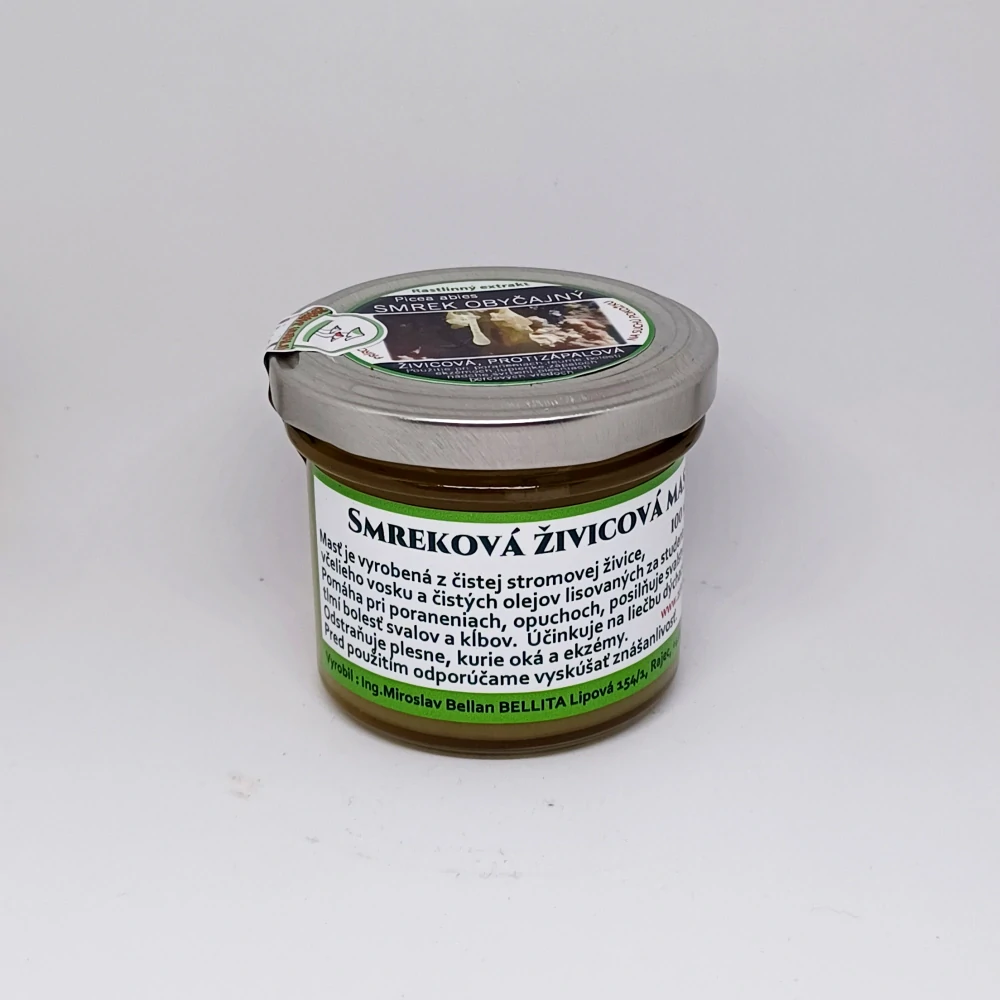 Smreková masť s olivovým olejom