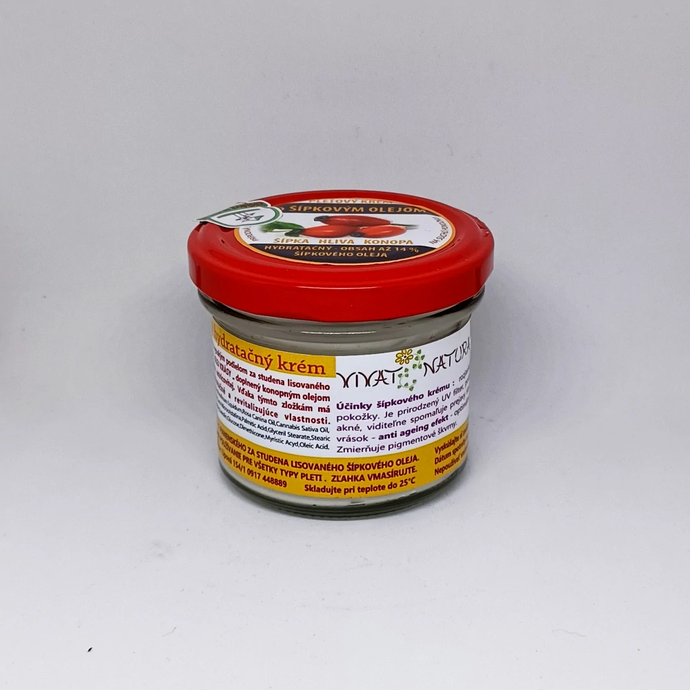 Krém hydratačný so šípkovým olejom a hlivou 90g